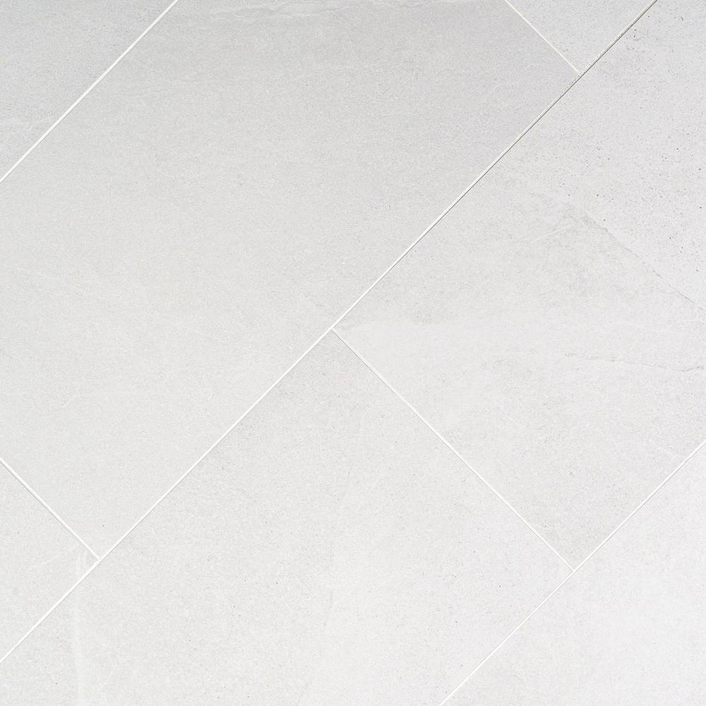Copley Bianco 12" x 24" Matte Porcelain Wall & Floor Tile