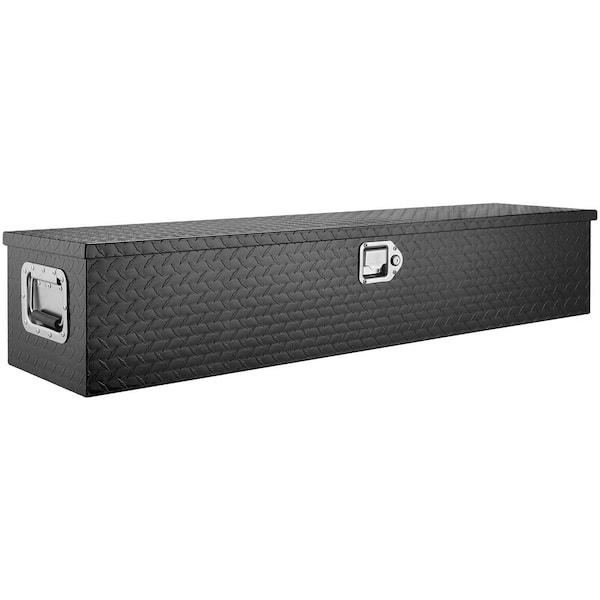 SKYSHALO Chest Truck Tool Box in Diamond Plate Aluminum Heavy Duty