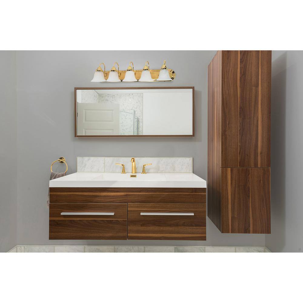 Ballerina 36" Traditional Bell Vanity Light in Bronze