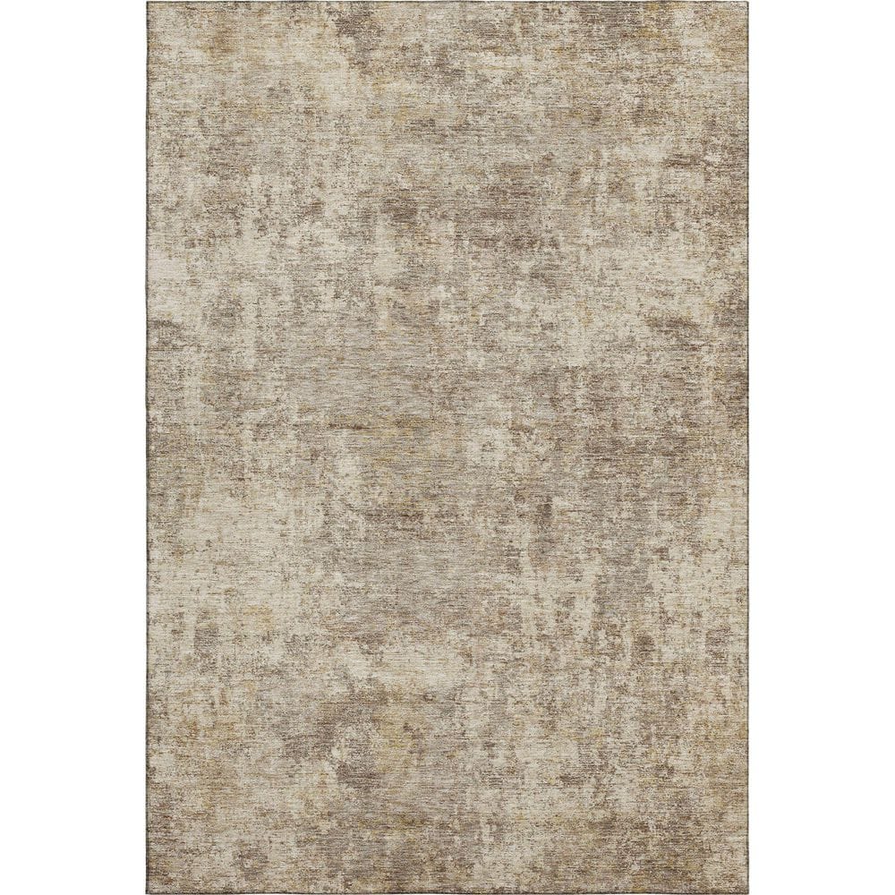 Mayfield Premium Machine Washable Abstract AMF2061 Taupe 8 ft. x 10 ft. Area Rug price history on PriceWatchPro