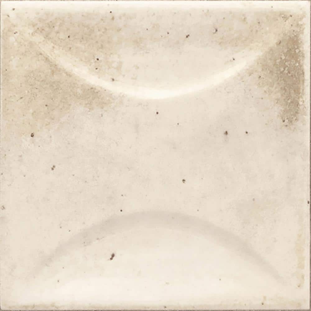 Antiek 3.94'' White Ceramic Beveled Wall Tile