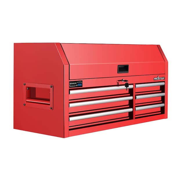 Frontier 42 in. 6- Drawer Top Chest in Red