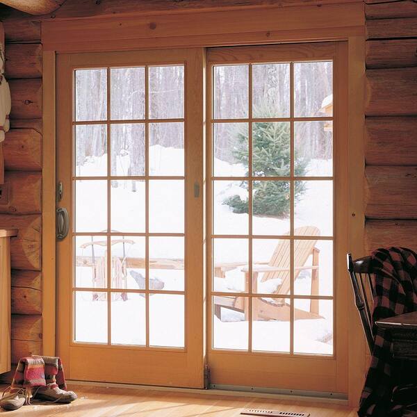 Andersen 71 In X 80 400 Series Frenchwood Sandtone Right Hand Sliding Patio Door Oak Interior Low E Smartsun Glass 9117172 The Home Depot Andersen 71 In X 80 400 Series, Andersen French Patio Doors