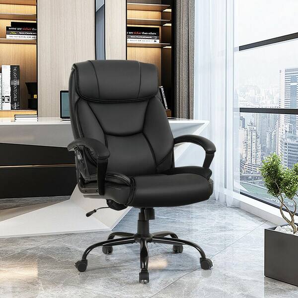 deluxe pu executive office chair