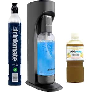 drinkmate series603 ブラック DrinkMate Matt Black Sparkling Water & Soda Maker Machine