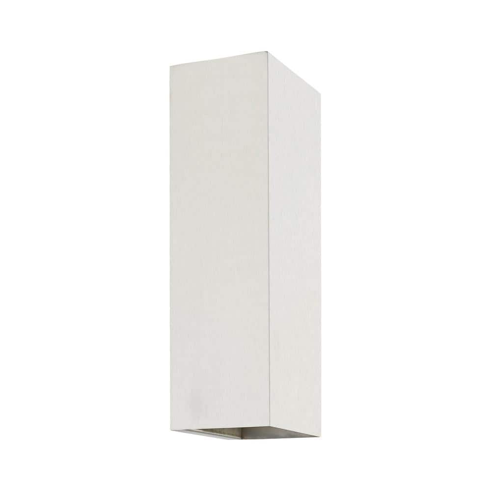 Derby Brushed Nickel Handcrafted Steel Outdoor Wall Sconce