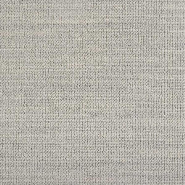 9 in. x 9 in. Loop Carpet Sample - Glacial - Color Mist