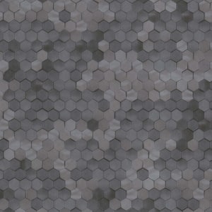 Shimmering Hexagons Paper Strippable Wallpaper (Covers 57 sq. ft.)