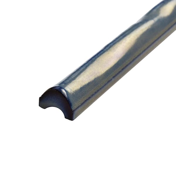 Antic Special Torelo Griggio 3/4 in. x 6 in. Glossy Ceramic Wall Tile Trim