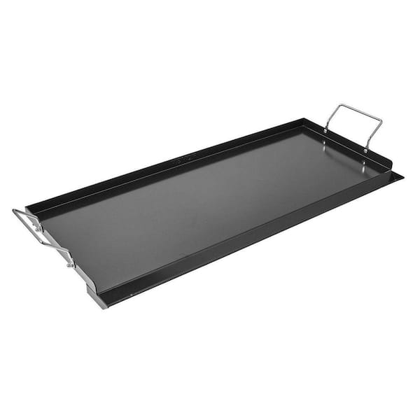 32x14 in Flat Top Griddle Carbon Steel Universal BBQ Grill Pan Cookware