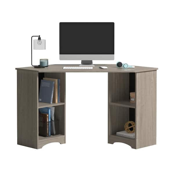 Sauder Manhattan Gate 59 W L Shaped Computer Desk With Cubby