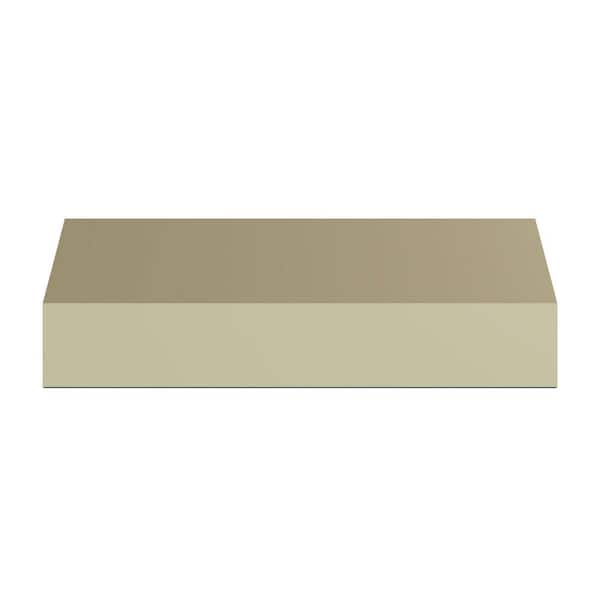 Ekena Millwork Marcus 0.75 in. D x 1.25 in. W x 96 in. L Polyurethane Crown Moulding