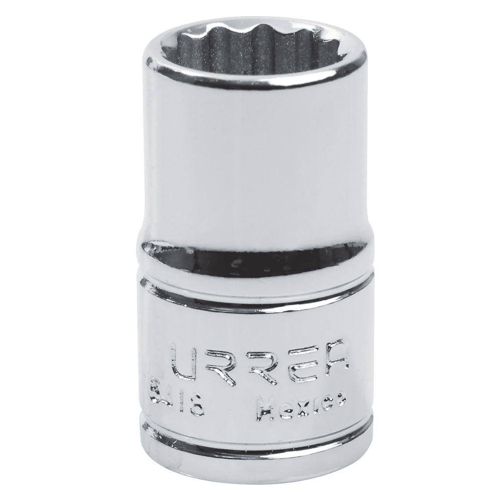 UPC 660731633733 product image for URREA 1/2 in. Drive 12 Point 1-1/2 in. Chrome Socket | upcitemdb.com