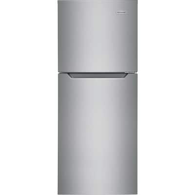 11.6 cu. ft. Top Freezer Refrigerator in Brushed Steel, ENERGY STAR