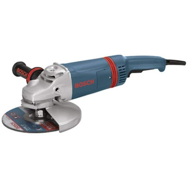 15 Amp Corded 9 in. Large Angle Grinder with Guard Kit (2 Accessories)