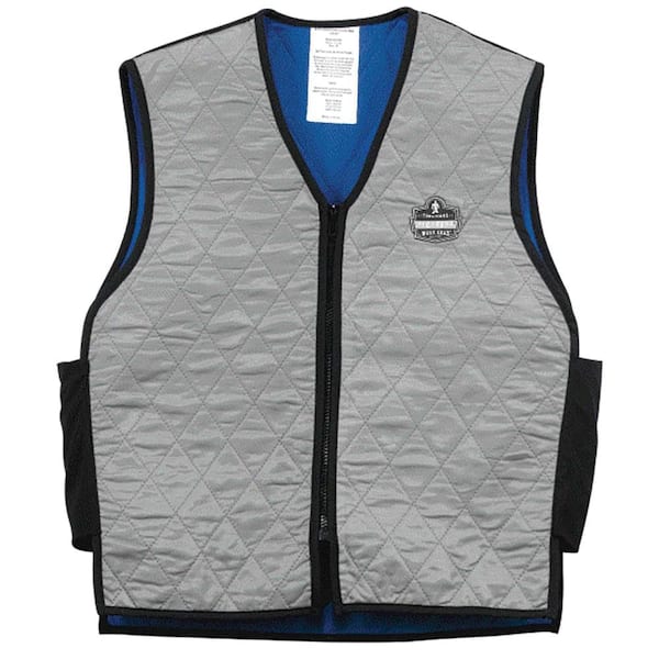 Ergodyne Chill-Its 6665 Unisex 2XL Gray Evaporative Cooling Vest