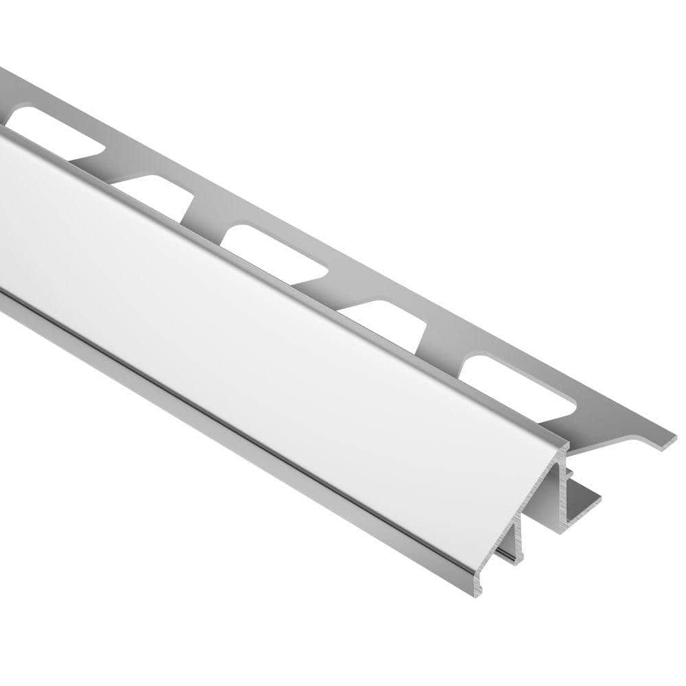 Reno-U Bright Chrome Anodized Aluminum. 5 in. x 98.5 in. Metal Reducer Tile Edging Trim price history on PriceWatchPro