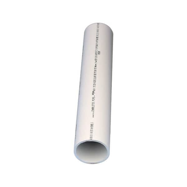 JM EAGLE 1-1/2 in. x 20 ft. PVC Sch 40 Foam Core Pipe Plain End, Pack Size:  180 30650 - The Home Depot