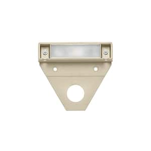 Nuvi Low Voltage Hardwired Sandstone LED Stair Light