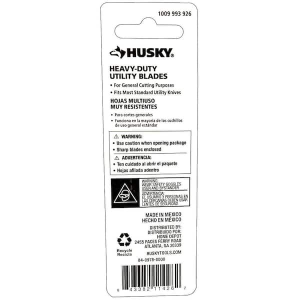 Husky - Steel Utility Blades (10-Pack)