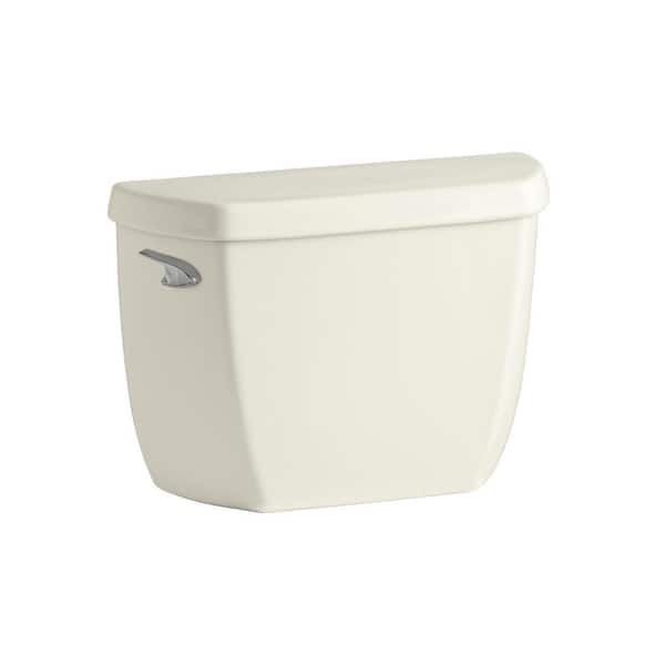 KOHLER Wellworth Classic 1.0 GPF Single Flush Toilet Tank Only in Biscuit