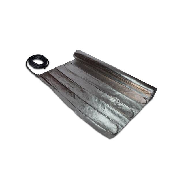 WARMUP 24.5 ft. x 20 in. FOIL Heating Mat for Laminate, Wood, and Carpet  (Covers 40 sq. ft. Total) FOIL-40-240 - The Home Depot