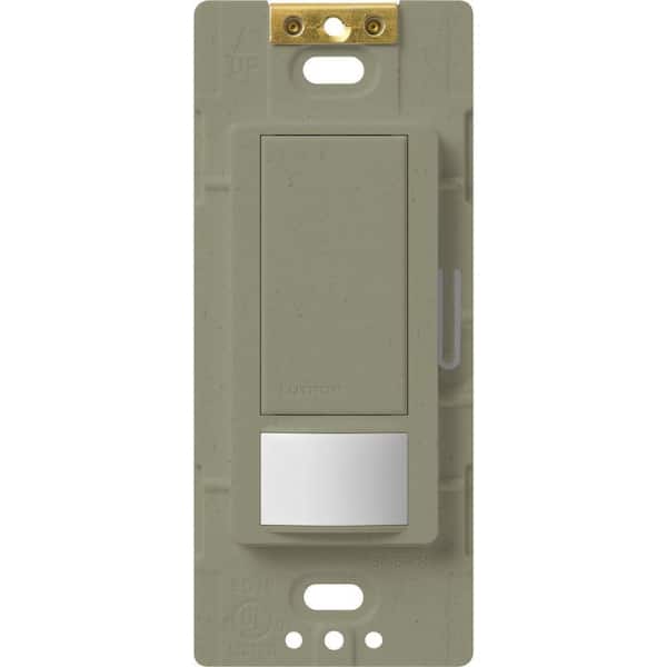 Lutron Maestro Motion Sensor Switch, No Neutral Required, 5-Amp, Single-Pole/Multi-Location, Greenbriar (MS-OPS5M-GB)