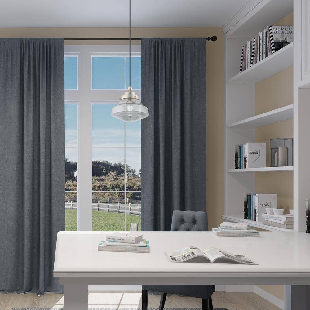 Brushed Nickel Mini Pendant with Smoke Glass Shade
