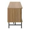 CorLiving Light Brown Wood Hikari TV Stand Fits TV's up to 75 in LFT-410-B