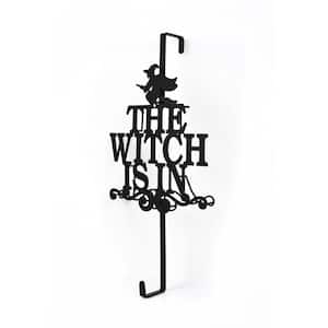 18 in. Halloween Wreath The Witch is in Hanger