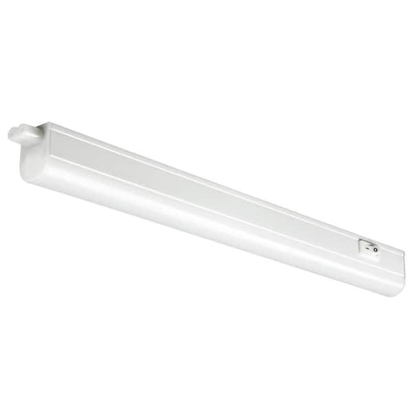 Sunlite 12 in. Plug in White Integrated LED Linkable Under Cabinet Light 3000K
