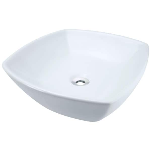 MR Direct Porcelain Vessel Sink in White