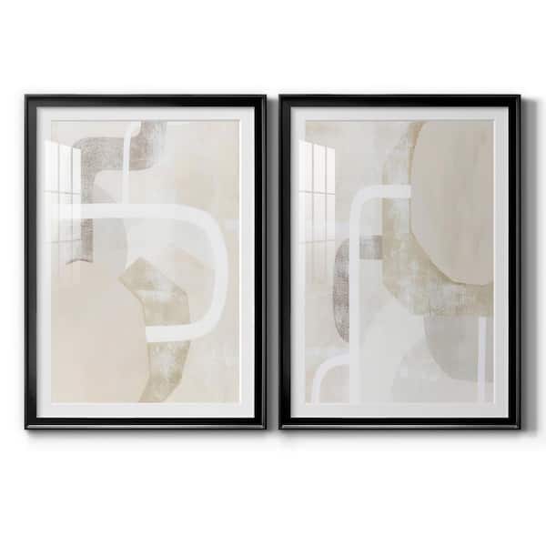 Wexford Home Quiet Affection I by Wexford Homes 2 Pieces Framed Abstract Paper Art Print 42.5 in. x 30.5 in.