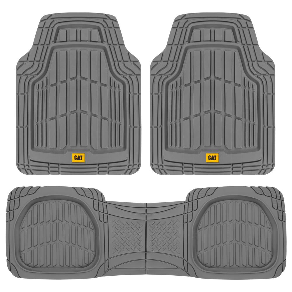gray rubber floor mats