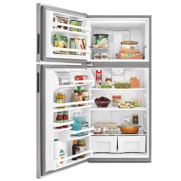 18.2 cu. ft. Top Freezer Refrigerator in Black