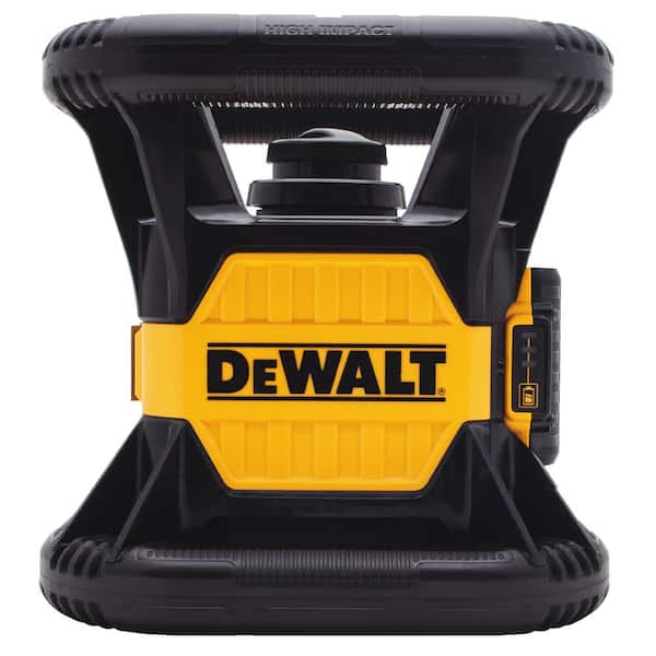 20V MAX Lithium-Ion 150 ft. Red Self-Leveling Rotary Laser Level with Detector, 2.0Ah Battery, Charger, and TSTAK Case