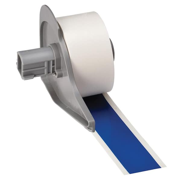 Brady All-Weather Vinyl Labels 1 in. W x 50 ft. L Blue M710; BMP71