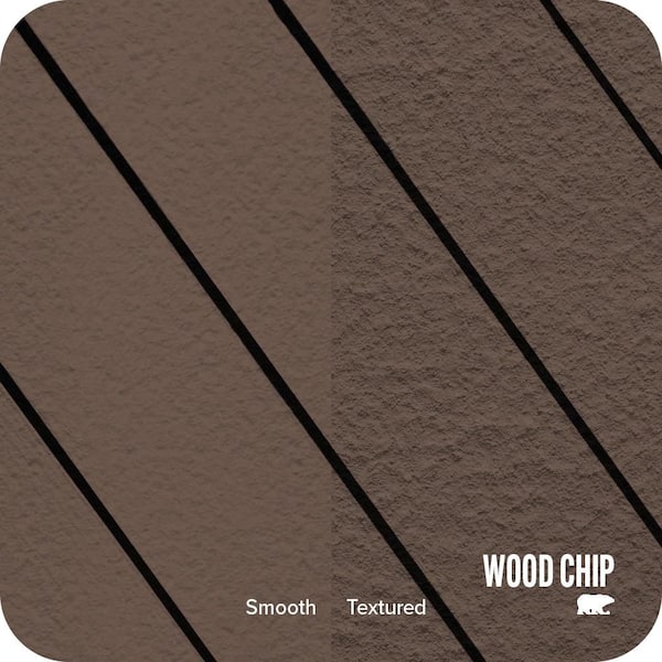 5 gal. #SC-111 Wood Chip Smooth Solid Color Exterior Wood and Concrete Coating
