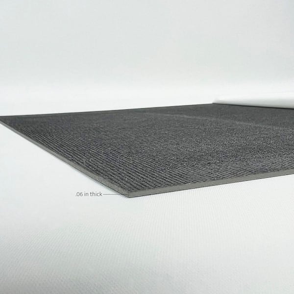 12 in. x 12 in. Charlotte Coral Pink 3 MIL Peel and Stick Floor Tiles (20-Tile, 20 sq. ft.)