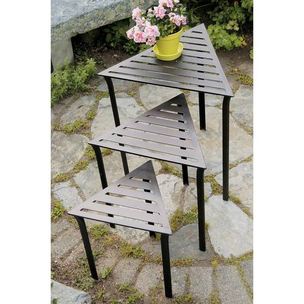Achla Designs 24 In Tall Roman Bronze Powder Coat Triangular Nesting Tables Set Of 3 Wtn 01 The Home Depot - 24 Tall Coffee Table Achla Designs 24 In Tall Roman Bronze Powder Coat Triangular Nesting Tables Set Of 3 Wtn 01 The Home Depot - 24 Tall Coffee Table