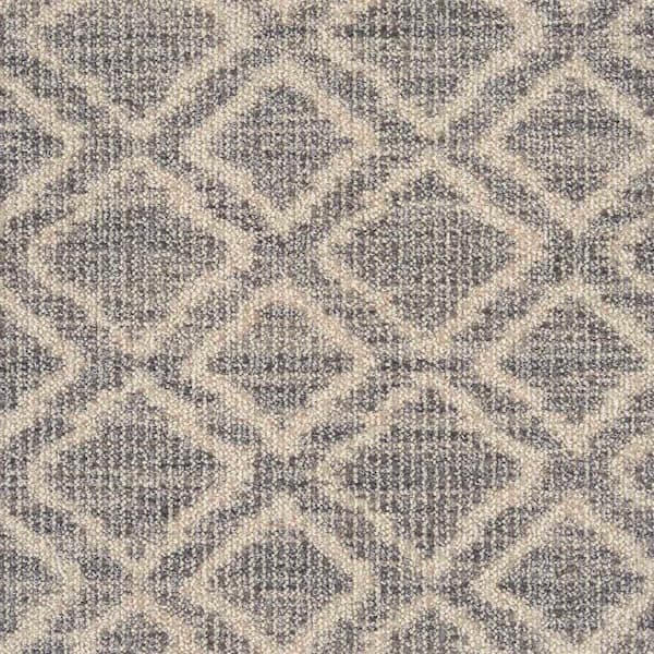 Natural Harmony Barcelona Slate Custom Rug with Pad