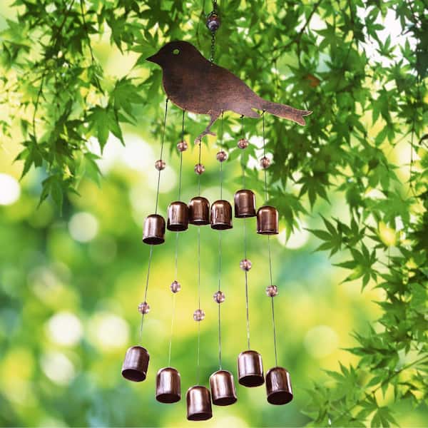 Maypex 30 in. Bird Classic Metal Wind Chimes 300055-V1 - The Home 
