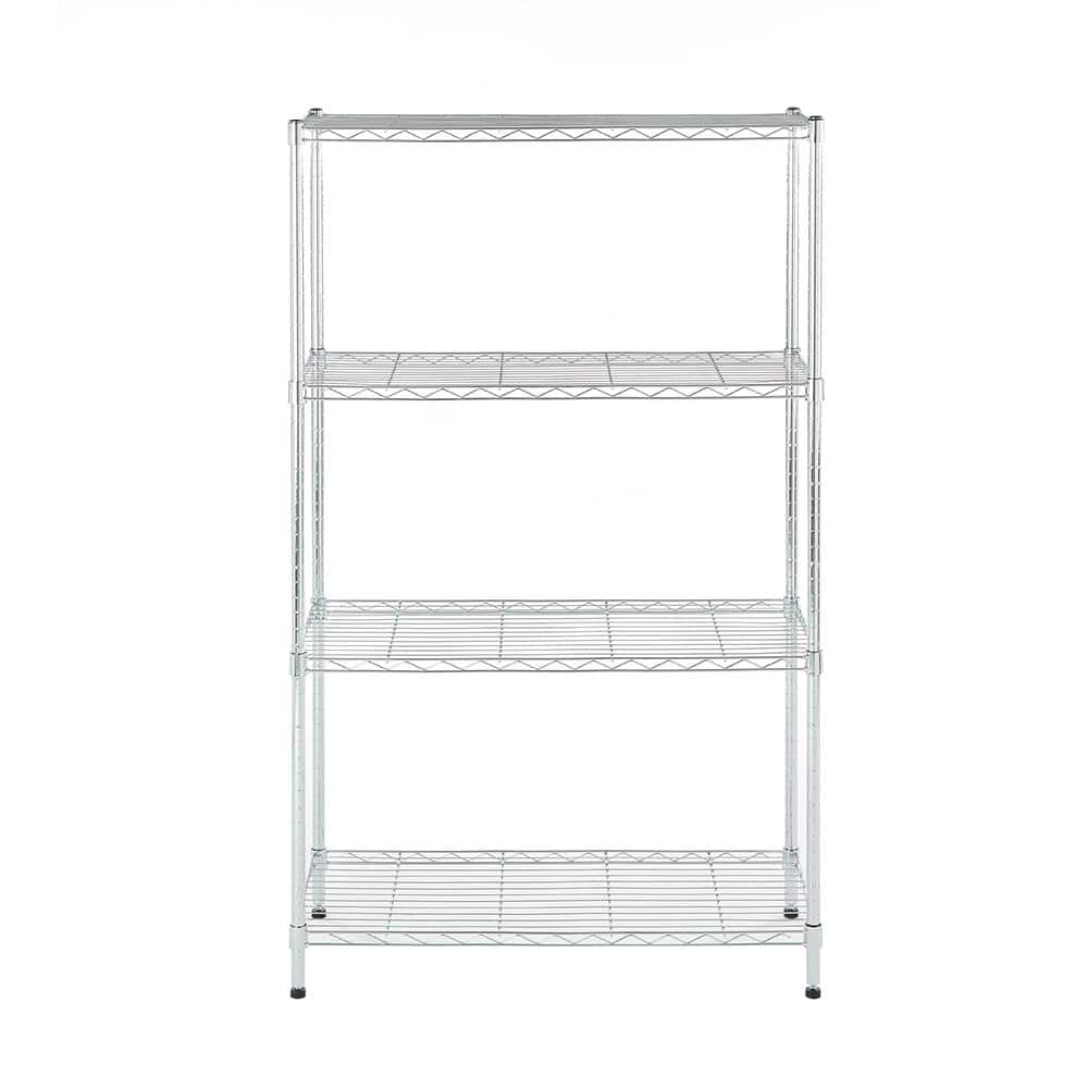 Style Selections 13.4-in D x 23-in W x 30.5-in H 3-Tier Steel Utility Shelving Unit