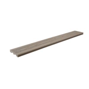1x6-12' Good Life Escapes Composite Deck Board-Cabana Woodgrain Embossed Grooved Edge (Actual Size: 0.93''x5. 25
