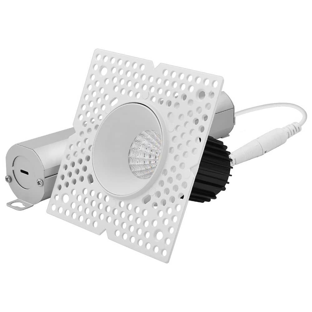 1 In. Integrated LED Trimless Spotlight, 10W, 850 Lumens, 5CCT, 38° Beam Angle, Dimmable, CRI90, IC Rated, ETL Listed price history on PriceWatchPro
