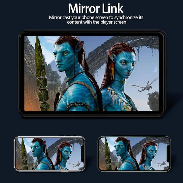 Yichuhaoxi Apple Carplay Wireless Portable Touchscreen Car Stereo