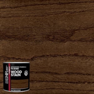 8 oz. #TIS-502 Dark Walnut Transparent Oil-Based Advanced Formula Interior Wood Stain
