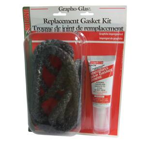7 ft. x 7/8 in. Graphoglas Gasket Pellet Stove Replacement Kit Rope