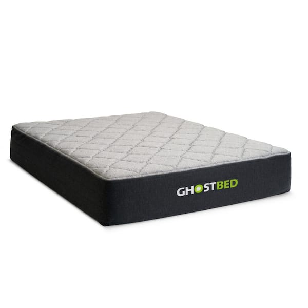 GHOSTBED Cascade California King Medium-Firm 12in Gel Memory Foam and Spring Hybrid Mattress in a Box
