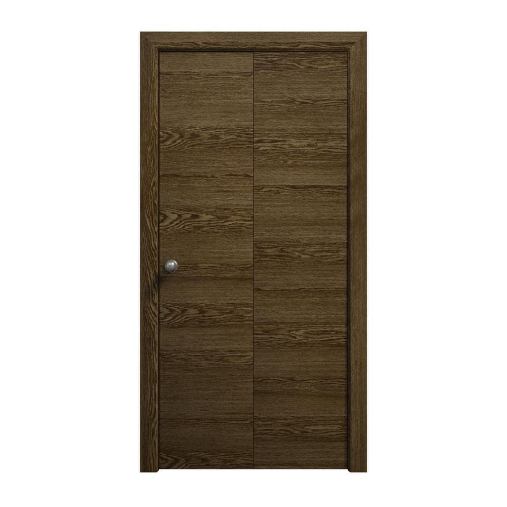 Assemble Required 36 in. x 96 in. Marble Oak Solid Wood Bi-Fold Doors with Hardware price history on PriceWatchPro